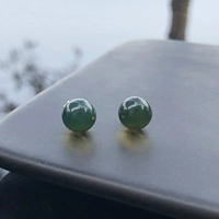 Натуральные янтарные серьги из воскового агата, украшение-шарик, ювелирное украшение, украшение для ногтей, серебро 925 пробы