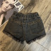 Mùa hè màu tinh khiết 2019 phiên bản mới của Hàn Quốc cho bé gái quần short denim giản dị trong quần lỗ thời trang trẻ em lớn - Quần jean quần denim bé trai xuân hè Quần jean