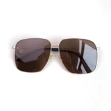 Прозрачные квадратные солнцезащитные очки, коллекция 2021, защита от ультрафиолета