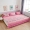 Red nhung chăn bên phía tinh ròng trải giường cotton nhung tăng tatami mat kang chăn ga trải giường màu hồng sang trọng - Trải giường