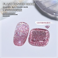 Красочный серебряный серебряный клей -05