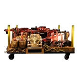 Fuxk Steam Era Theme I9 13900KS/4090/DDR5 64G High -Propectiance Water -Cooled Computer