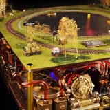 Fuxk Steam Era Theme I9 13900KS/4090/DDR5 64G High -Propectiance Water -Cooled Computer