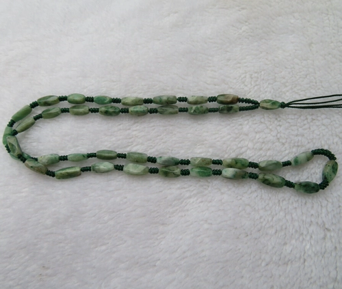 Натуральное ожерелье из нефрита, ремешок, подвеска, цепочка подходит для мужчин и женщин, свитер