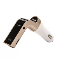 Горячая распродажа G7 Car Bluetooth FM -передача MP3 -плеера Plug SD SD -карта USB -зарядная зарядка Gold