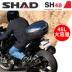 SHAD Xiade xe gắn máy đuôi hộp GW250 phổ lớn và kích thước trung bình thân 29 33 39 40 48 trở lại hộp thùng đựng đồ xe máy honda Xe gắn máy phía sau hộp