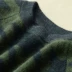 Áo len cashmere nam mùa thu và mùa đông của xu hướng cổ tròn xu hướng kích thước lớn đan lỏng đan áo len dày áo sơ mi nam trung niên Áo len Cashmere