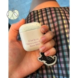 Apple, оригинальные кремовые мятные акриловые наушники, защитный чехол, 3