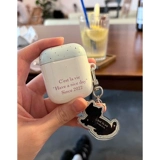 Apple, оригинальные кремовые мятные акриловые наушники, защитный чехол, 3