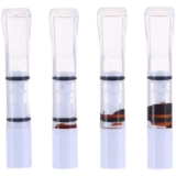 Мужской белый прозрачный универсальный мундштук