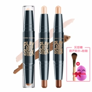 Etude House đúp head sửa chữa công suất stick dual-sử dụng mỏng mặt stereo sáng mũi bóng che khuyết điểm không thấm nước bóng bút làm nổi bật thanh