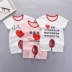 Baby nửa tay áo cotton mùa hè mỏng bé mùa hè tay ngắn romper romper quần áo sơ sinh cho bé mùa hè - Áo liền quần đồ bơi cho bé gái Áo liền quần