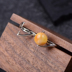 S925 sterling bạc nhẫn trống hỗ trợ nhẫn hỗ trợ 7 8 hạt chuyển hỗ trợ nhẫn trực tiếp - Nhẫn nhẫn cưới đẹp Nhẫn