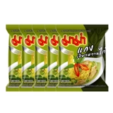 Таиланд импортировал маму мамы зеленый зеленый карри куриная курица Удобство Сумки для лапши, закуски с лапшой, зимняя инь Кунг -фу, 55G*10