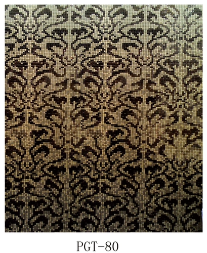 Головоломка водонепроницаемая влажность -Направленная орфографическая металлическая мозаичная крыльца