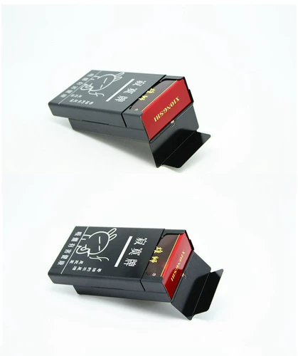 Мужской ультратонкий креативный портативный портсигар, автоматическая высококлассная лента, 20 шт