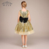 MUSE trẻ em buổi tối ăn mặc công chúa ăn mặc Giáng Sinh birthday party dress váy sequin bow sân khấu hiệu suất đồ bé gái Váy trẻ em