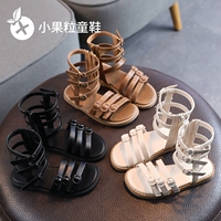 Высокая модная обувь, летние детские сандалии для принцессы, в корейском стиле, 3-5 лет