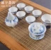Tấm cách nhiệt Khay trà mat Bộ lọc bàn trà Bàn trà Kung Fu đặt sáu quý ông trà đạo - Trà sứ