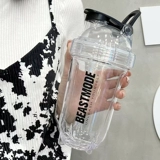 Beastmode Fitness Shake Cup Cup Cup Cup Thermal Tritan Skin Shing Milk Shake Sport Water Cup мужчина