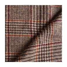 Баррет материал 英国进口harris tweed经典格伦格卡其色西装大衣哈里斯粗花呢面料