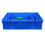 Синий пластиковый прямоугольный набор инструментов, винт, ящик для хранения, увеличенная толщина