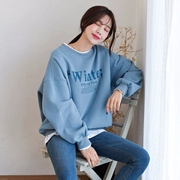 Đầu thu mỏng phần giả hai mảnh dài phiên bản Hàn Quốc của áo len nữ mùa xuân và thu đông 2019 mới áo dài tay thủy triều - Cộng với kích thước quần áo