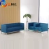 Nội thất văn phòng Quảng Đông  sofa văn phòng kinh doanh đơn giản vải thường sofa vải bàn cà phê kết hợp da đặc biệt - Nội thất văn phòng