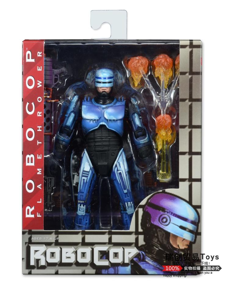 Mechanical Warfare PoliceNECA Mechanical warfare police machine police Murphy ED209 armed forces robot Movable image Model Ornaments