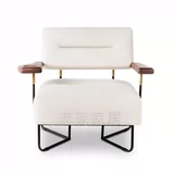 Креативные дизайнеры легкой роскоши договариваются о подлокотниках, креслах для отдыха, кафе, гостиных отеля, спальнях, односпальных диванах.