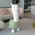 Quá Khổ Sáng Tạo Alpaca Ghế Động Vật Phân Tầng Trang Trí Thủ Công Giày Thay Đổi Phân Tân Gia Di Chuyển Quà Tặng Ngày Lễ 