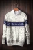 Đặc biệt hàng ngày mùa xuân và mùa thu sinh viên áo len nam đầu khâu vài áo len Hàn Quốc phiên bản của tự trồng áo len nam áo khoác ngoài