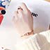 Niche Bracelet Cold Wind Net Red Open Bracelet Nữ Hand Trang sức Sinh viên Sen Fresh Girl Heart Ins Bracelet - Vòng đeo tay Cuff vòng tay nam bạc Vòng đeo tay Cuff