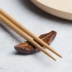 Sáng tạo đũa Nhật Bản gối gối đũa đũa đũa đũa đũa gỗ gia đình Nhật Bản sáng tạo bộ đồ ăn dễ thương chén ăn cơm Đồ ăn tối