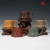 Yixing trà cát tím bộ năm màu cup hộp quà tặng bao bì công ty quà tặng đám cưới tùy chỉnh handmade sáng tạo noi dat nung Bình đất sét