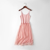 Летнее платье-комбинация, платье с рукавами, длинная юбка, без рукавов, большой размер