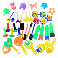 Trẻ em mẫu giáo của nguồn cung cấp bức tranh con lăn bàn chải bàn chải xốp bàn chải EVA bọt cọ xát đồ chơi graffiti bút dạ màu