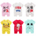 Sao Gan bé bé onesies mùa hè phần mỏng sơ sinh 3-6-9 tháng nữ bé bông quần áo 0-1 tuổi Áo liền quần