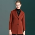 Áo len mùa thu và mùa đông 2019 Áo khoác cashmere hai mặt mới ở giữa tuổi trung niên cộng với size rộng của phụ nữ - Trung bình và dài Coat áo khoác nữ đẹp Trung bình và dài Coat