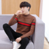 Mùa thu mới mỏng của nam giới áo len dài tay Hàn Quốc thanh niên áo len cashmere áo len sinh viên áo len Áo len Cashmere
