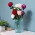 Mô phỏng 3 hoa của hoa mẫu đơn hoa cưới bằng nhựa mô phỏng hoa mẫu đơn giả hoa mẫu đơn - Hoa nhân tạo / Cây / Trái cây cây nhựa trang trí Hoa nhân tạo / Cây / Trái cây
