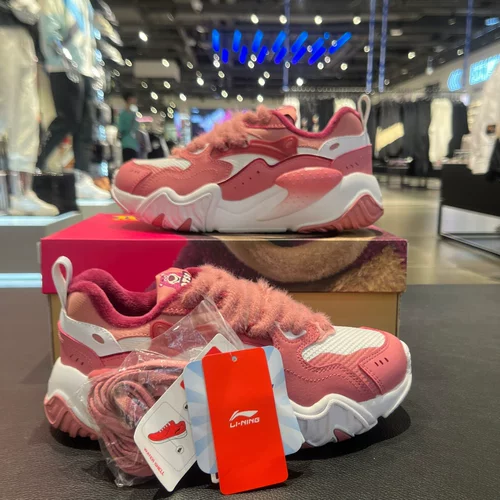 Li Ning, клубника, повседневная обувь, классическая спортивная обувь, туфли