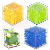 Кубик Рубика, трехмерный шариковый интеллектуальный лабиринт, игрушка для взрослых для мальчиков и девочек, в 3d формате, антистресс, подарок на день рождения