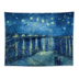 Bắc âu van Gogh đầy sao treo vải nền vải phòng ngủ trang trí tường tấm thảm ins khăn trải bàn rèm vải để gửi sao đèn Tapestry