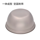 Титановый бассейн, приправочный приправочный бассейн с яйцом, бассейн для мытья кухни, суповый бассейн, чистый титановый утолщенный на открытом воздухе с крышкой, высокая температурная устойчивость