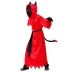 Halloween Trẻ Em Trang Phục Cái Chết Đen Quỷ Đỏ Cosplay Kinh Dị Tiệc Chủ Đề Trang Phục Bộ