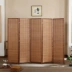 Phong cách Trung Hoa gấp màn hình di động vách ngăn hiện đại đơn giản phòng khách phòng ngủ chặn nhà gỗ tre chắc chắn màn hình vách tre trang trí vách ngăn văn phòng 
