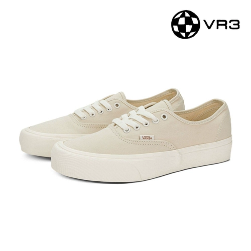 Vans, бежевые низкие тканевые эспадрильи подходит для мужчин и женщин, кроссовки, 3м