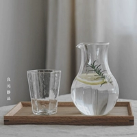 Японский стиль прозрачный водяной волно