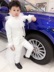 Zhengyu Xuan Gaoding dress T-model model catwalk trắng nam thần phù hợp với trang phục Hàn Quốc cho thuê thay đổi màu sắc - Váy trẻ em quần áo sành điệu cho be gái Váy trẻ em